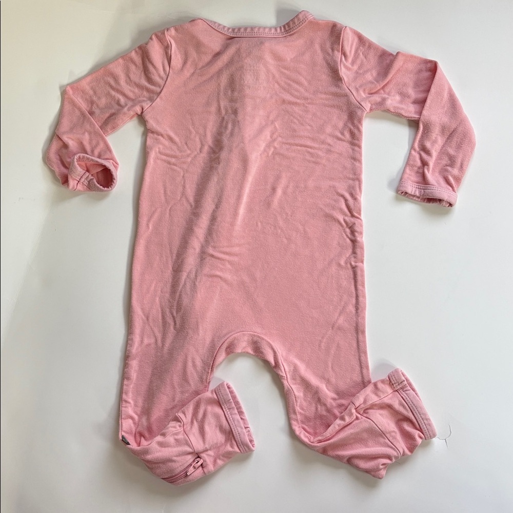 Kyte BABY footless sleeper size 12-18 months pink - Picture 4 of 5